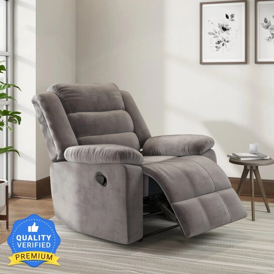 Nilkamal Sierra 1 Seater Fabric Manual Recliner 
