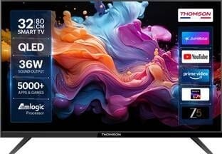 Thomson Alpha QLED 80 cm (32 inch) QLED HD Ready Smart Linux TV (32AlphaQ019)