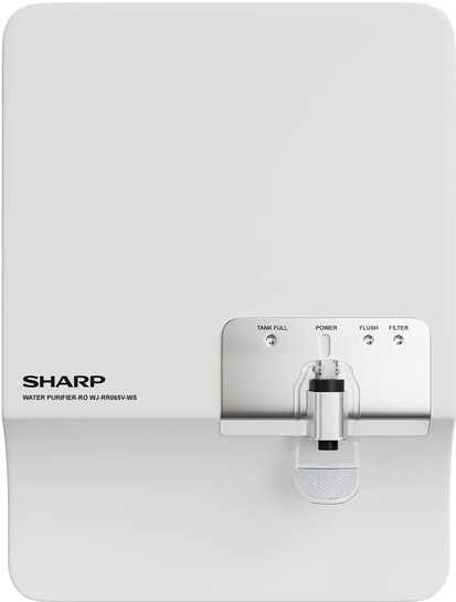 Sharp WJ-RR065V-WS 7 L RO + UV + Silver + TDS Control Water Purifier (White Silver)