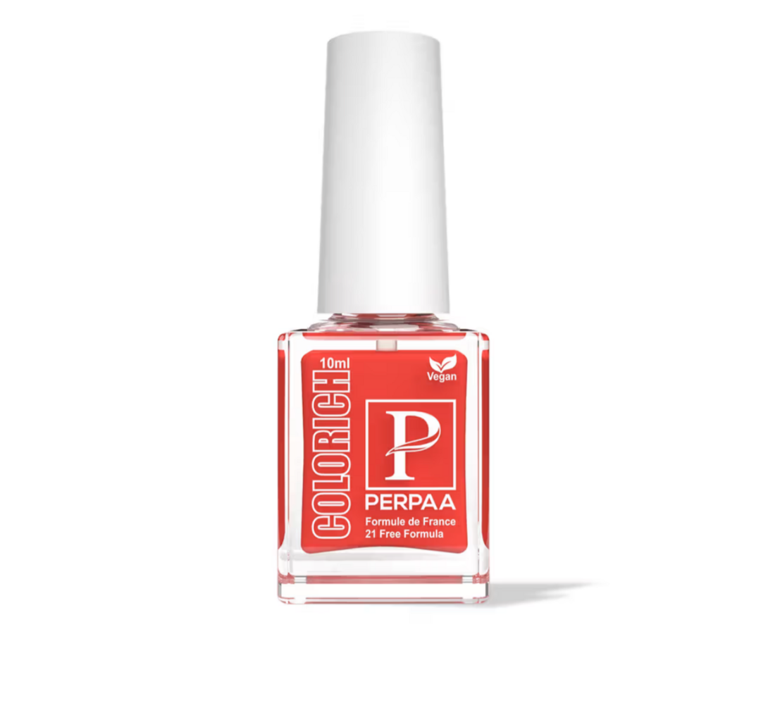 Zepto - PERPAA Beauty Vegan Quick Dry Nail Paint French Formula | Bold Red(location specific)