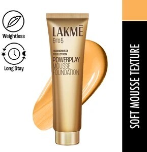 Lakmé 9 to 5 Weightless Mousse Foundation  & more Lakme