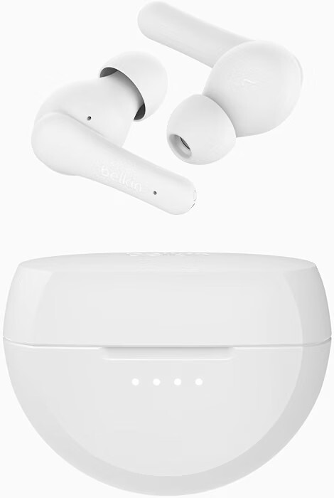Belkin Soundform Rhythm True Wireless Earbuds with Built-in Mic, 2-Device Connection