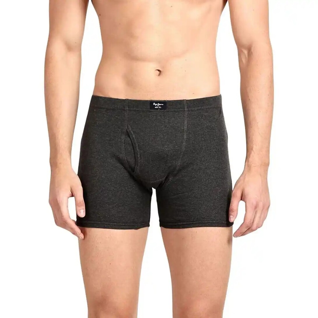 Zepto - Pepe Jeans Mens 100% Cotton Solid Trunk - Pack of 2
