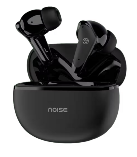 Noise Buds VS102 Plus In-Ear TWS with Mic, 70 Hrs Playtime, ENC, BT v5.3 (Matte Black) 