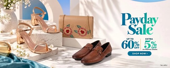 Payday Sale | Upto 60% Off | Extra 5% Off on prepaid orders 