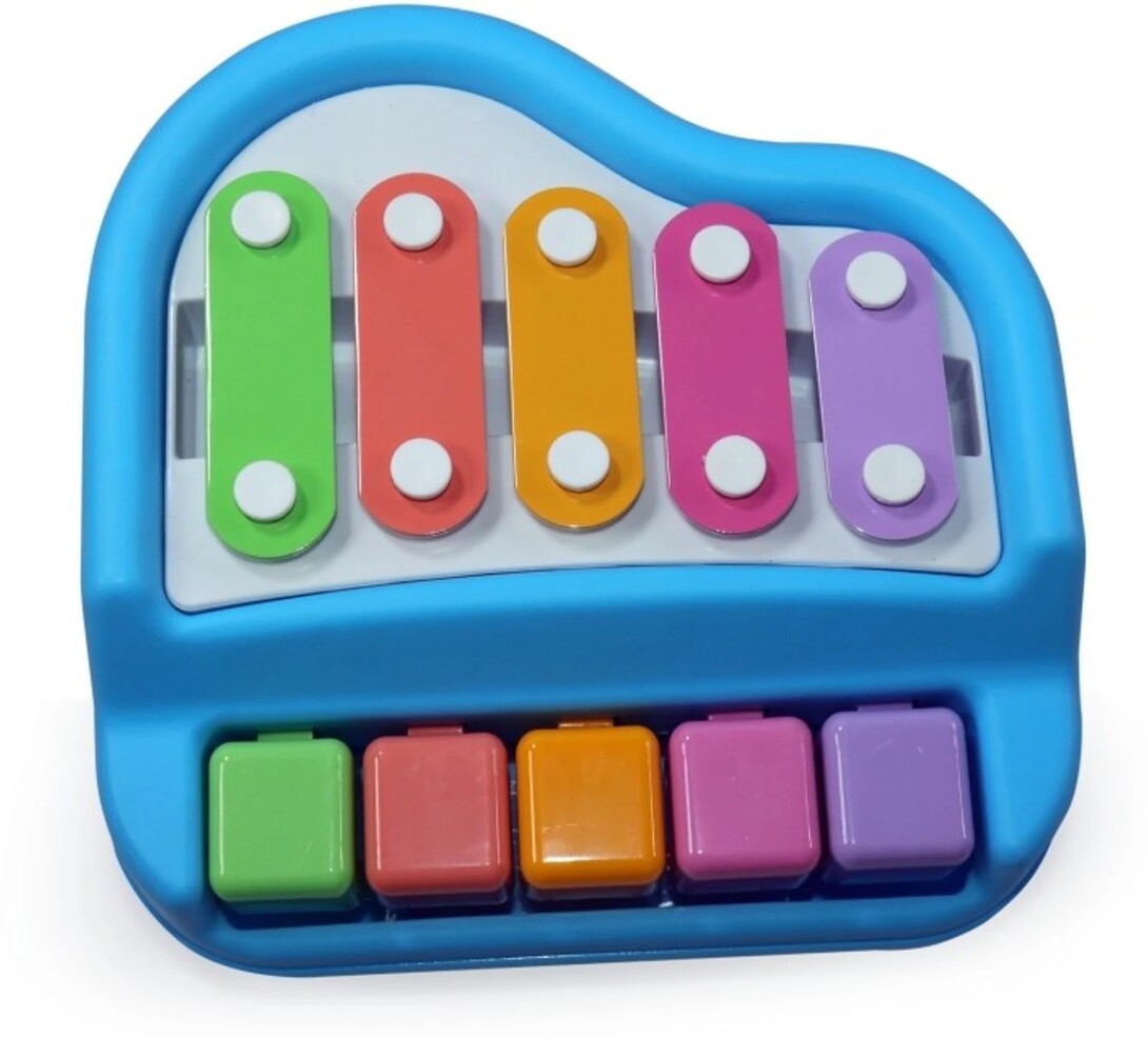 Tector 2 in 1 Mini Xylophone and Piano Toy with Colorful Keys for...more