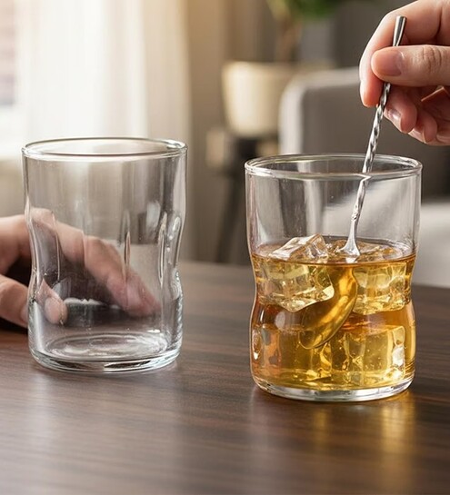 Yera Prima Austin Zest Designer Tumbler Set of 4, 210 ml Each