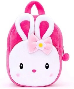 KASHAF ENTERPRISES Kongi Rabbite School Bag For Kids Soft Plush Backpack For Small Kids School Bag 12 L Backpack