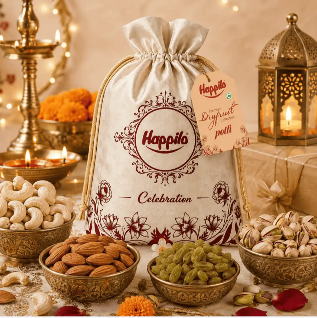 Blinkit - Happilo Dry Fruits Potli 500g(location specific)