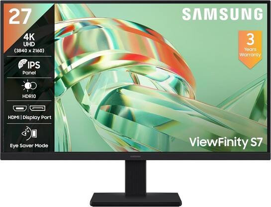 Samsung 27 Inch 4K ViewFinity S7 Monitor LS27H710EAWXXL