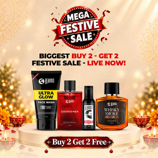 Beardo Mega Festive Sale | Buy 2 Get 2 Free 