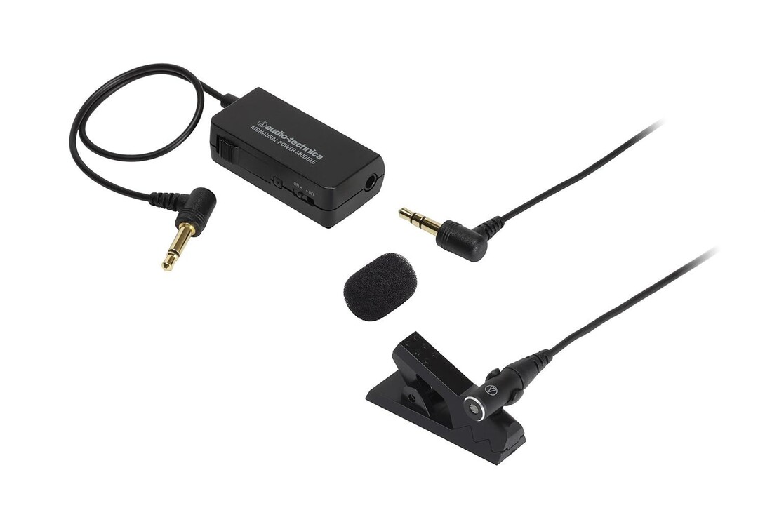 Audio-Technica1 Subminiature Mono Lavalier Electric Condenser Microphone