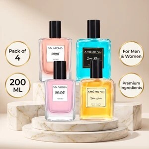 VN AROMA Combo Pack of 4 |Inhale | Lune Bleue |Epice Noire | The Lost | Eau de Toilette  -  200 ml