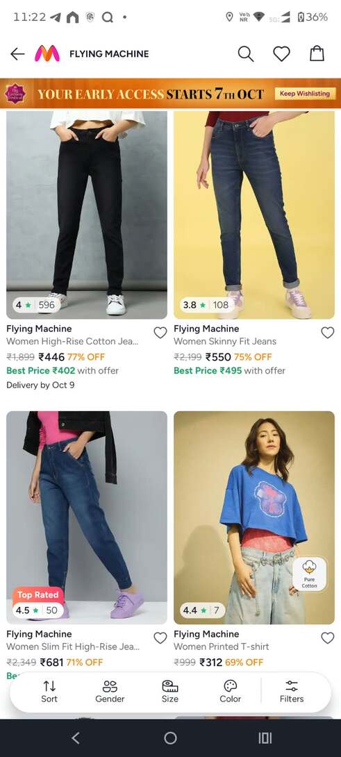 Flying machine clothing up to 77% Off