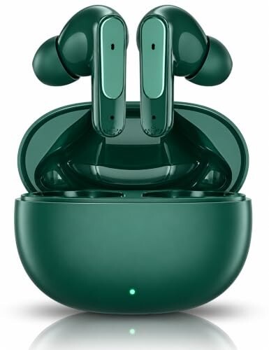 Shinepro Truly Wireless TWS Earbuds, AI-ENC Calls, 50Hrs Playtime with Type-C Fast Charging, in-Ear Bluetooth 5.3 Headphone, Immersive Audio, Voice Assistant, IPX5 Water Resistant