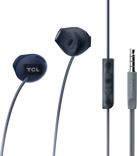TCL SOCL200 Wired Headset (Phantom Black, In the Ear)