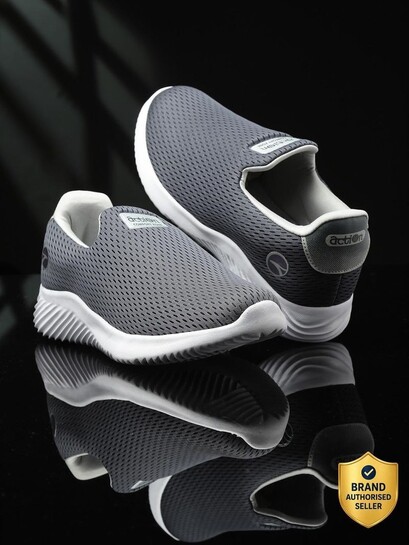action Running Shoes For Men (Grey , 7)