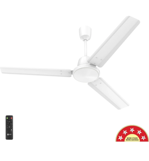 Orient Electric Ujala Swift with 3 Year Warranty BLDC Motor with Remote, Energy Saving, High Air Delivery, Ultra High Speed 1200 mm Ceiling Fan 