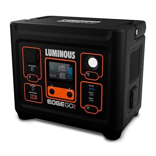 Luminous Edge GO P700 Portable Power Station | 500W Output | 288 Wh | Fast Charging | Powers Multiple Devices | For Campers, Outdoor Shoot, Travel, Outdoor Parties, & Home Back-up | 5 Year Warranty