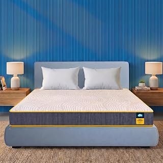 Centuary Sleepables 6-Inch Queen Size Orthopedic Memory Foam Mattress – Ergonomic Back Support & Body Pressure Relief (7 Years Warranty)