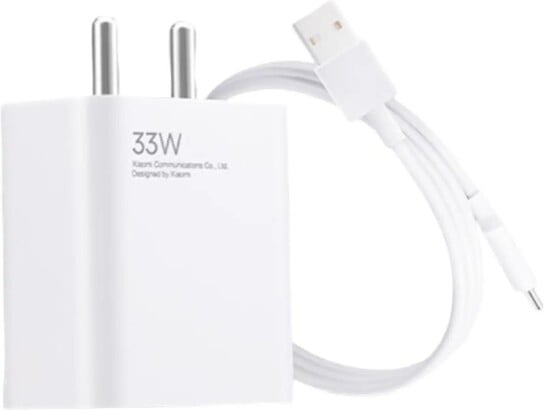 XIAOMI by Mi 33 W SonicCharge 3 A Single Port Mobile Charger with Detachable Cable (White, Cable Included)