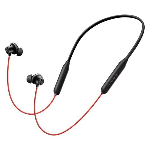 OnePlus Bullets Wireless Z3 In-Ear Neckband with 12.4mm Drivers, 3D Spatial Audio & Fast Charge (27 Hrs Playback)