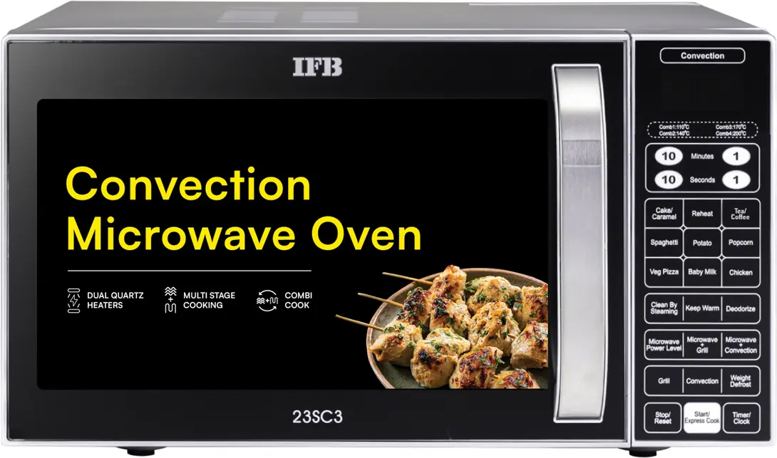 IFB 23 L Convection Microwave Oven (71 Auto Cook Menus, Grill & Combi Mode) at Rs. 9990 