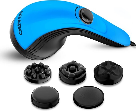 AGARO Atom Plus Electric Handheld Full Body Massager,
