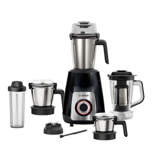 [Coupon + SBI CC] Bosch TrueMixx Pro 1100W Mixer Grinder with 5 Jars (MG8915A1KI)