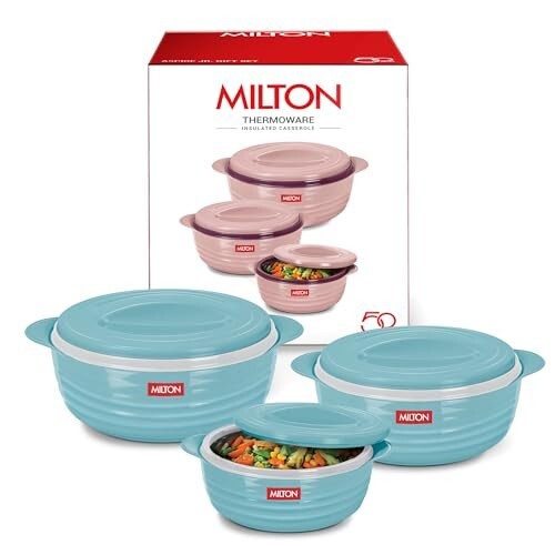 MILTON Aspire Jr. Set of 3 Serving Casserole 