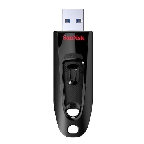 SanDisk Ultra 64GB, USB 3.0, Flash Drive, Upto 130MB/s R, Pendrive, Black, 5Y Warranty (SDCZ48-064G-I35)