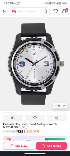 Fastrack mens watch 