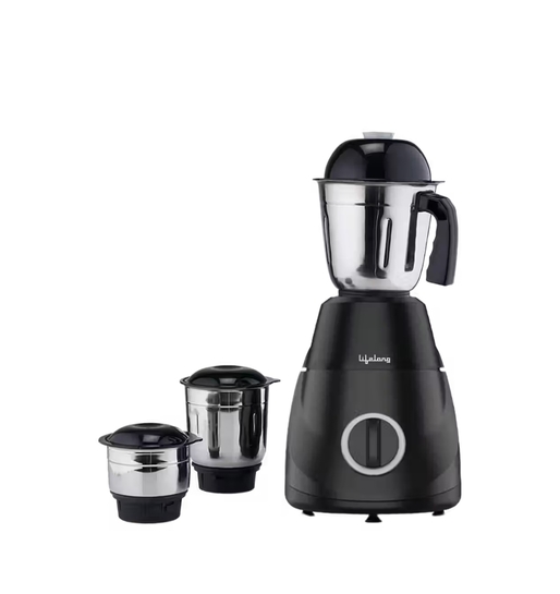 Lifelong LLMG300 Power Pro LX Mixer Grinder (500W, 3 Jars, Stainless Steel Blades, Black) on Instamart: