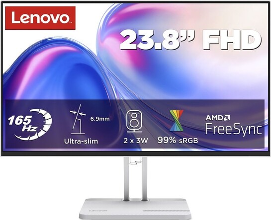 Lenovo L-Series 60.45 cm (24 inch) Full HD LED Backlit IPS Panel ...