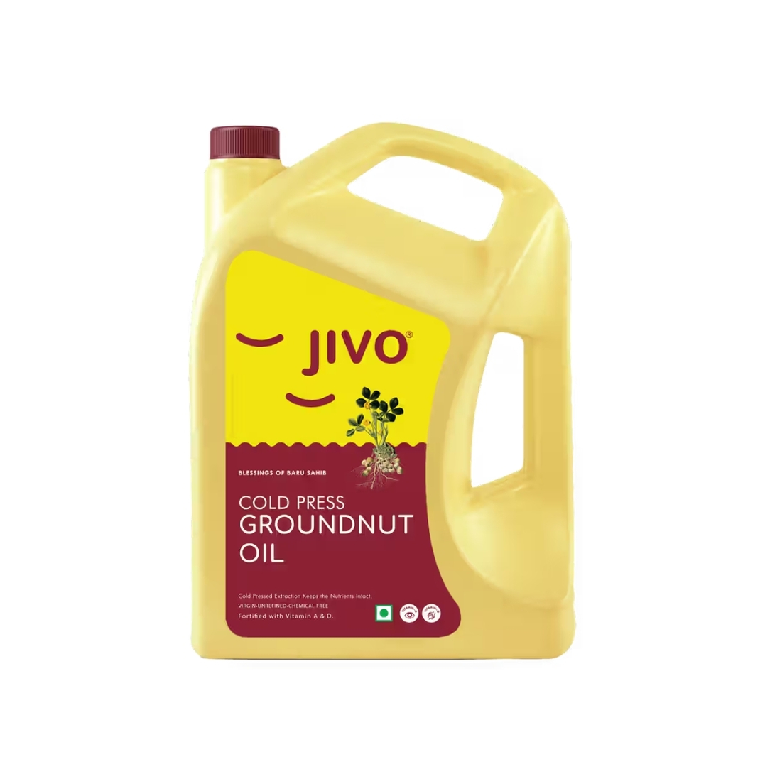 Jivo Cold Pressed Groundnut Oil (5 litres) 