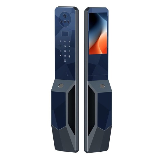 ARTO 3D Face Recognition Smart Door Lock with Push Pull Design, Camera & WiFi – Digital Biometric Lock with Fingerprint, RFID Card, Password, App & Key Perfect for Hotels, Motels, Apartments & Offices
