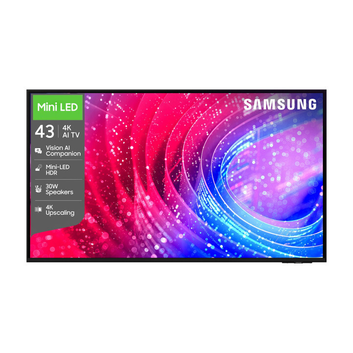 Samsung Vision AI 108 cm (43 inch) Ultra HD (4K) Mini LED Smart Tizen TV (2026 edition)