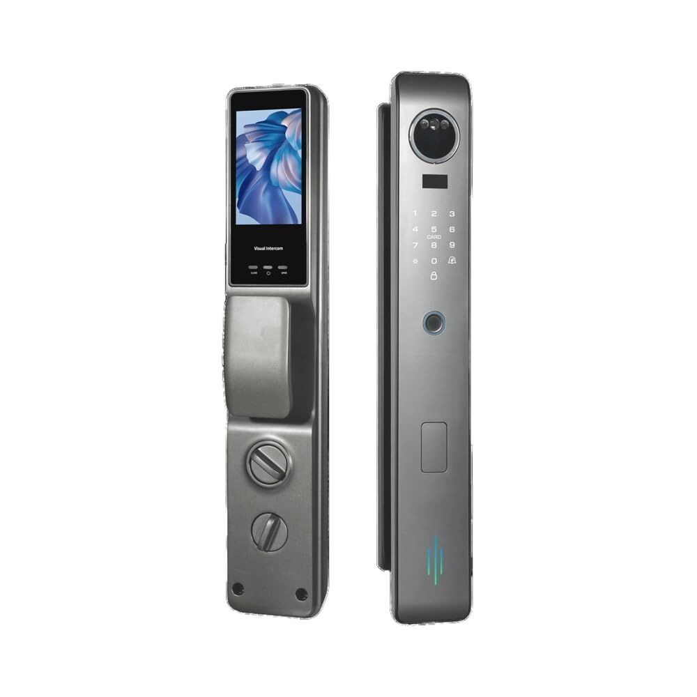 ARTO WiFi Biometric Smart Door Lock with Camera – Full Automatic Digital Lock with Fingerprint, RFID Card, Password, App & Key 
