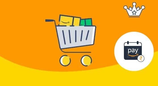 Amazon Shopping - GET UP TO ₹1500 BACK 10% offer, Min order: ₹2490 using Amazon Pay Later