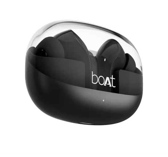 boAt Airdopes 311 Pro TWS Earbuds (Dual Mic ENx, 50H Playback, Bluetooth 5.3, IPX4, Active Black) 
