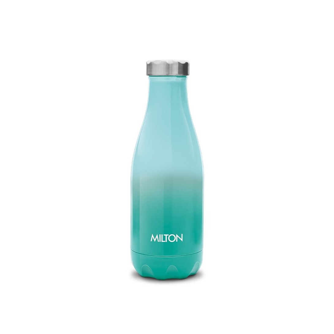 Milton Prudent 350 Thermosteel Bottle, 360 ml Water Bottle, 24 Hours Hot and Cold