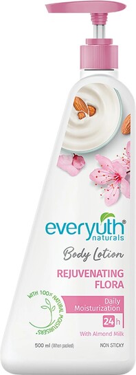 Everyuth Naturals Rejuvenating Flora Body Lotion 