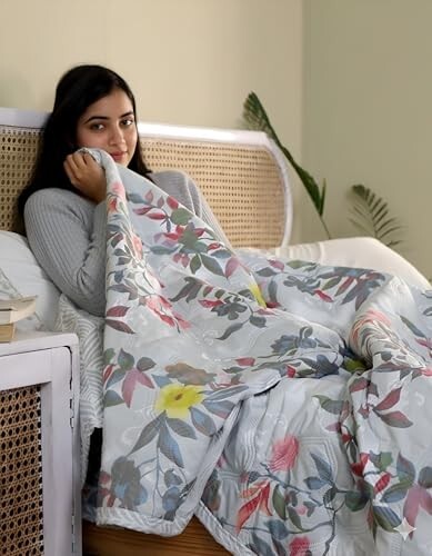 Home Stylish Luxury Ultrasonic Punch AC Comforter Blanket