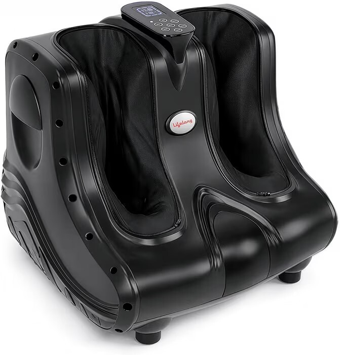 Lifelong Electric Foot Massager Machine with Digital Display