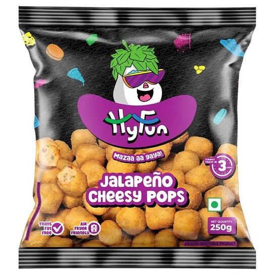 Hyfun Jalapeno Cheesy Pops 250 g