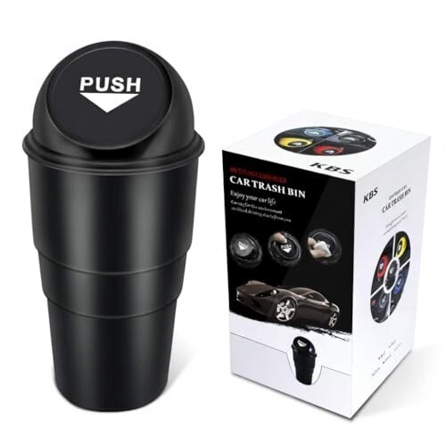 KBS DustBin For Car Accessories (PACK OF 1) 