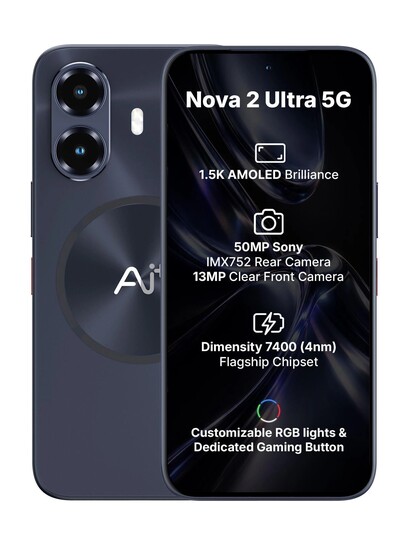 Ai+ Nova 2 Ultra 5G (Black, 128 GB) (8 GB RAM)
