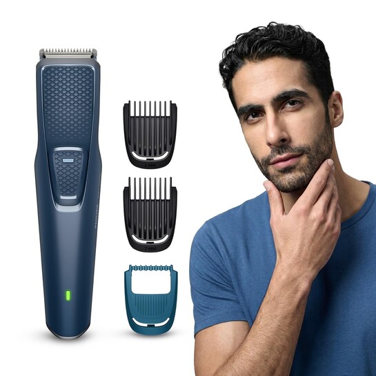 Philips India's No.1 Men's Trimmer* | Skin Safe Beard Trimmer for Men | Durapower tech 