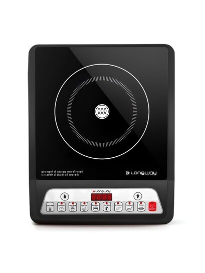 Buy Longway Elite Plus IC Black 2000 Watt Induction Cooktop With Auto Shut Off & Push Button - Induction Cooktop for Unisex 36399965 | Myntra