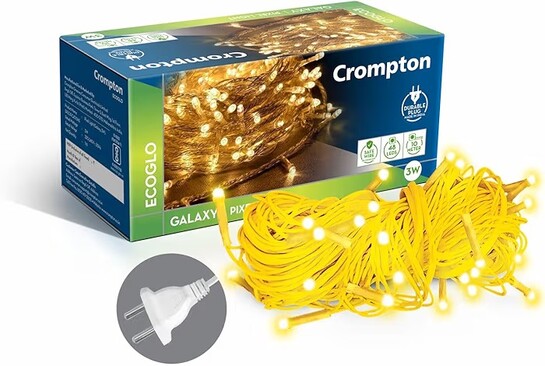 Crompton Galaxy Pixel Light 10 Meter 3W Warm White Ladi Lights